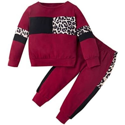 YALLET Toddler Girls Clothes Baby Girl Fall Outfits Long Sleeve Sweatshirt Pants Sets Winter Sweatsuit Clothing for Girl 1-6Y