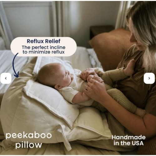 Peekaboo Pillow™ Official Site - Organic Infant Lap Pillow