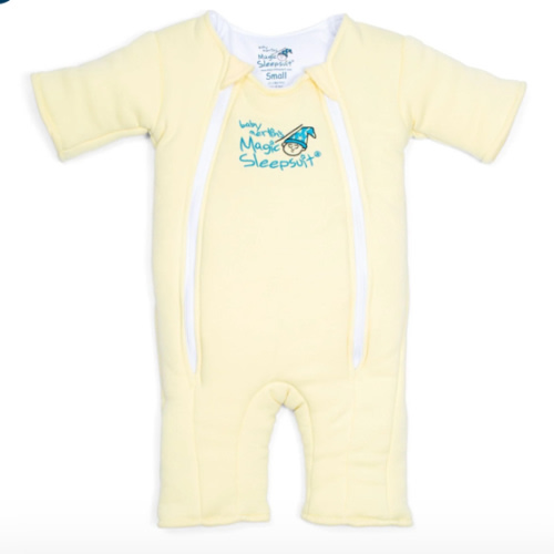 Yellow Baby Merlin’s Magic Sleepsuit | 100% Cotton Baby Sleepwear