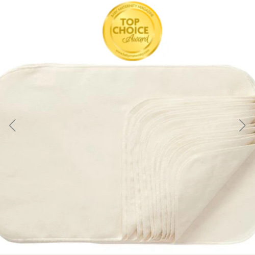 All Natural Cotton Burp Cloths | NuAngel – NuAngel, Inc.