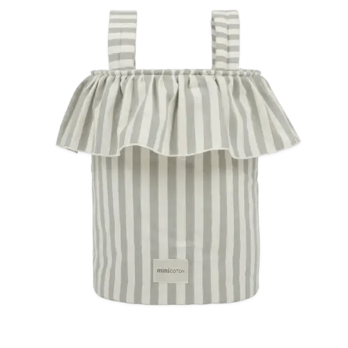 Mini Cotton - Basket Rayas Mist