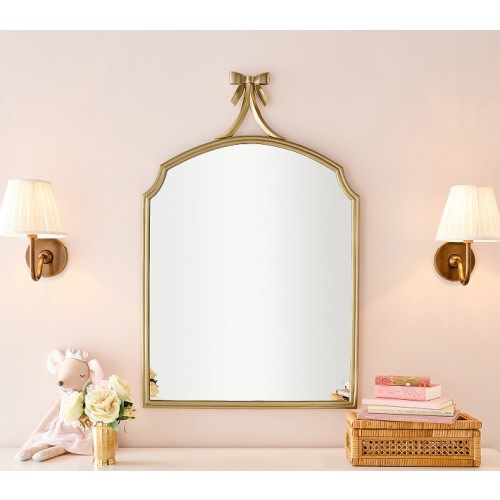 Ava Ribbon Arch Metal Mirror (24"x 37")