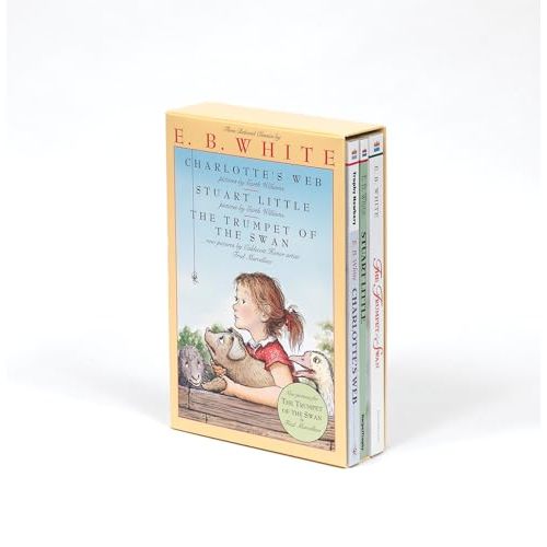 E. B. White Box Set: 3 Classic Favorites: Charlotte's Web, Stuart Little, The Trumpet of the Swan