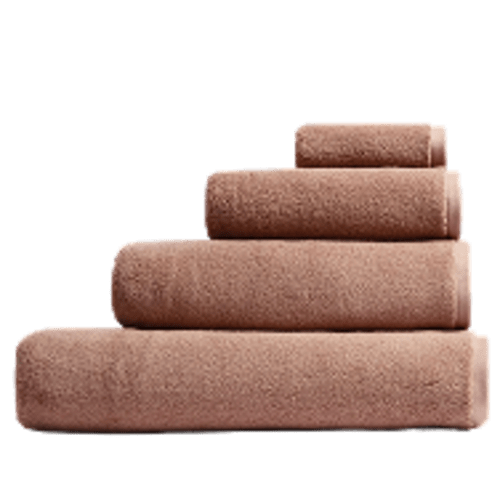 Organic Mini Mosaic Hooded Toddler Towel ( Blush and Adobe) – Parachute Home