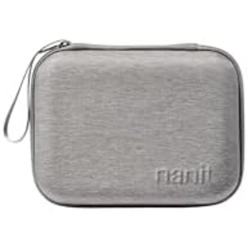 Nanit Travel Case – Protective Hard Shell Carrying Case for Nanit Pro Baby Monitor and Multi-Stand Travel Accessory, Grey