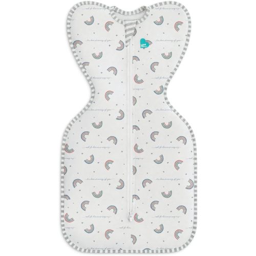 Love to Dream Swaddle UP, Baby Sleep Sack, Self-Soothing Swaddles for Newborns, Improves Sleep, Snug Fit Helps Calm Startle Reflex, New Born Essentials for Baby, Small 8-13lbs, Gray