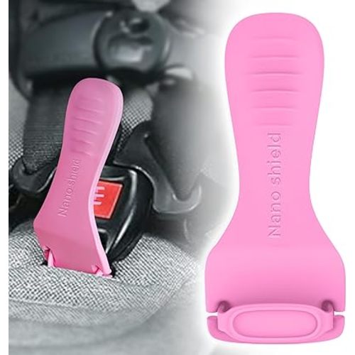 Buckle Release Tool, Easy Unbuckle Tool Button Pusher for Older Kids, Seniors, Long Nails, Quickly Unbuckle Your Kids in School Drop-Offs and Travel, Fits 5 Point Harness & All Button Buckles