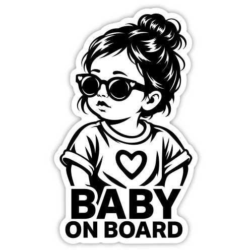 Baby On Board Car Decal | Weatherproof Vinyl Sticker