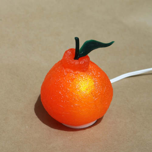 The Sumo orange Lamp by Lumpy Studios – Kinoko Kids
