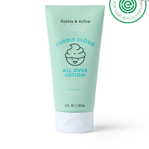 Fragrance Free Infant Lotion | Natural, Vegan Baby Cream – Dabble & Dollop