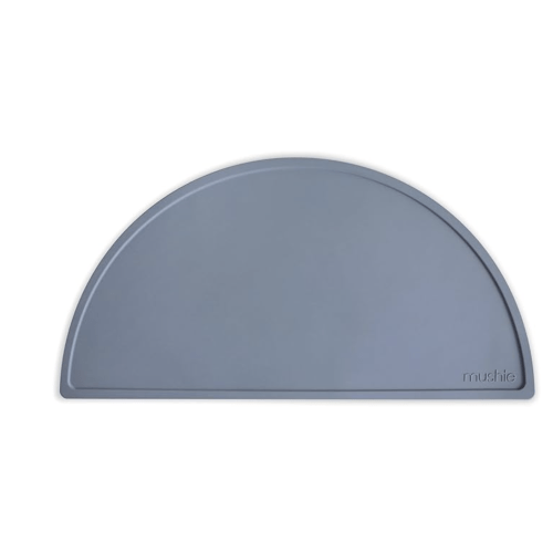 mushie Silicone Placemat for Kids | BPA-Free Non-Slip Design (Tradewinds)