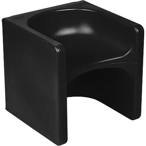 ECR4Kids Tri-Me 3-In-1 Cube Chair, Kids Furniture, Black