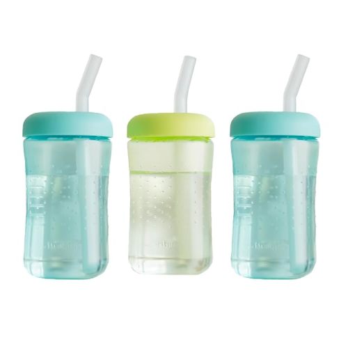 The First Years Squeeze & Sip Straw Cups - 7 Oz - 3 Count