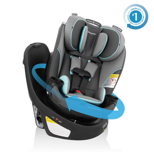 Evenflo Revolve360 Slim 2-in-1 Rotational Convertible Car Seat - Evenflo® Official Site – Evenflo® Company, Inc