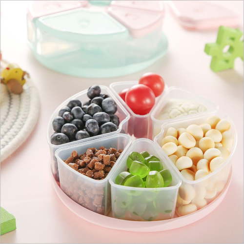 YOFOKO Multifunctional Baby Food Storage Box - Fresh-keeping Box Snack Fruit Box Sealed with Lid, Fresh-Keeping, BPA-Free, Space-Saving, Ideal for Snacks, Fruits & More