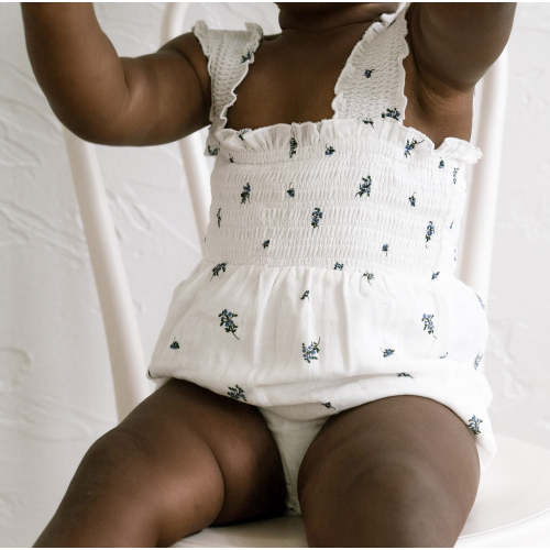 ‘Blueberry’ Garden Romper