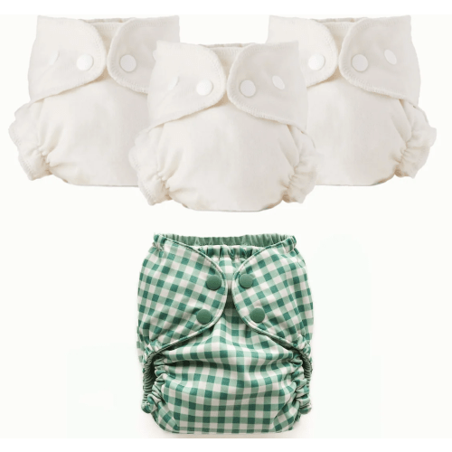 Organic Cloth Diaper Bundle Starter – Esembly