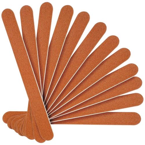Canvalite Nail File Large Emery Boards for Nails,180 Grit Nail Files for Natural Nails, Thin Emory Nail File Pack Manicure Tool for Home Use 12PCS