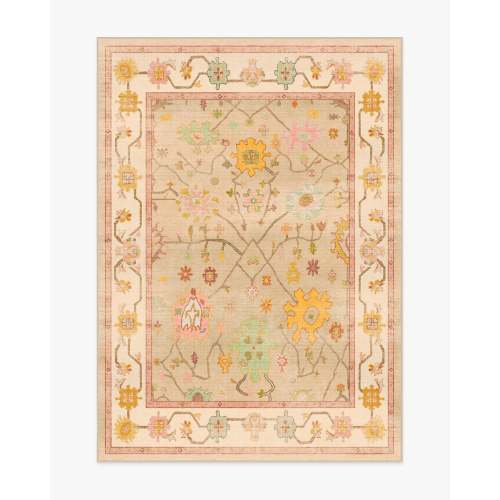 Jemima Neutral Multicolor Flatwoven Rug | Ruggable US