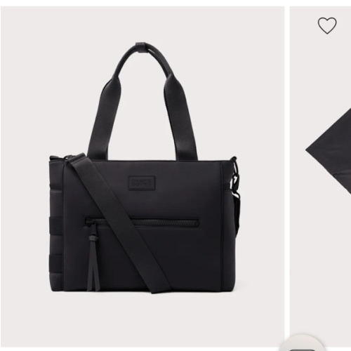 Wade Diaper Tote in Onyx