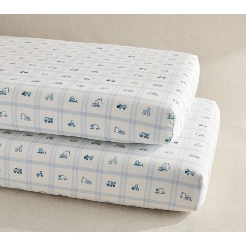 Bria Hammel Construction Organic Crib Fitted Sheet