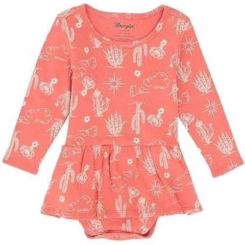 Wrangler Infant Girl's Coral Bodysuit