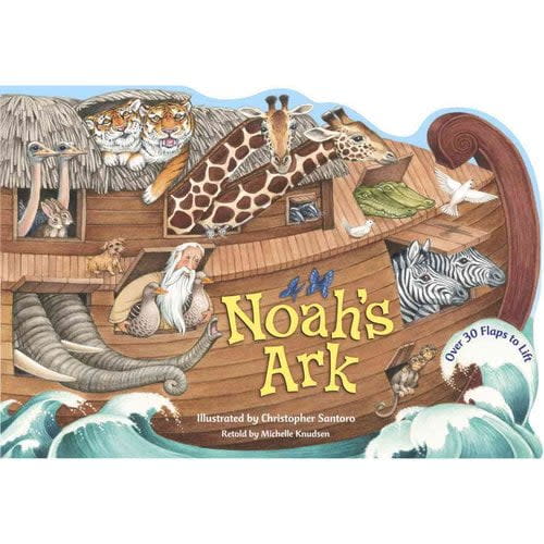 Lift-The-Flap Noah's Ark, (Board Book)