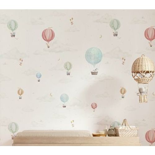 Up, Up, and Away Wallpaper, Peel & Stick, Set of 2