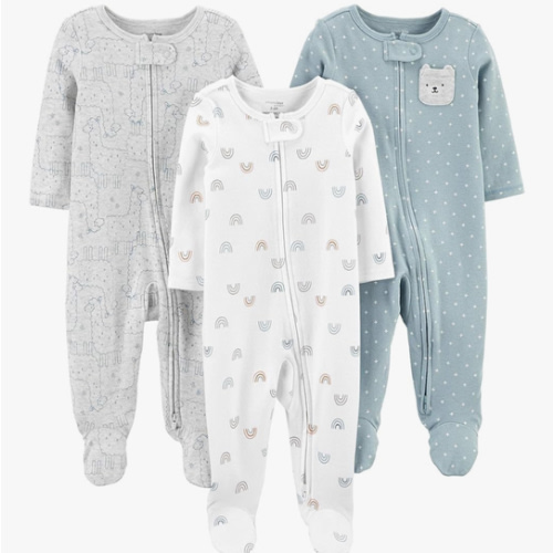 Simple Joys by Carter's Baby 3-Pack Neutral Sleep and Play