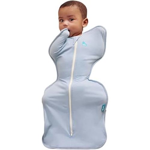 Love To Dream Swaddle Up LITE, Arms Up Position, Light and Ultra Breathable Cotton - Versatile - Wearable Blanket - 0.2 TOG