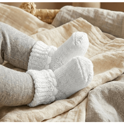 Newborn Baby Socks | In His Hands