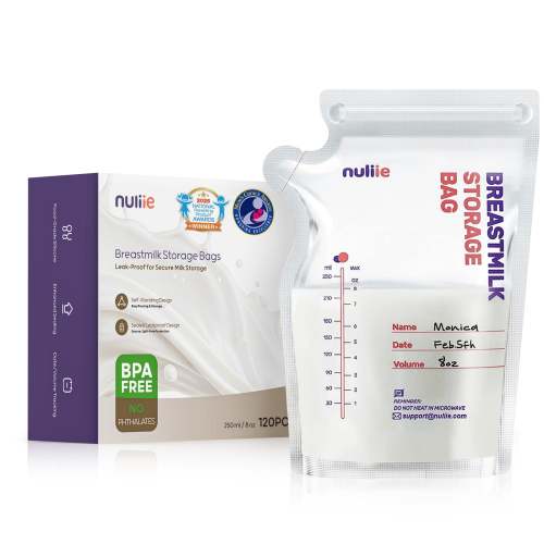 Nuliie Breastmilk Storage Bags BPA-Free