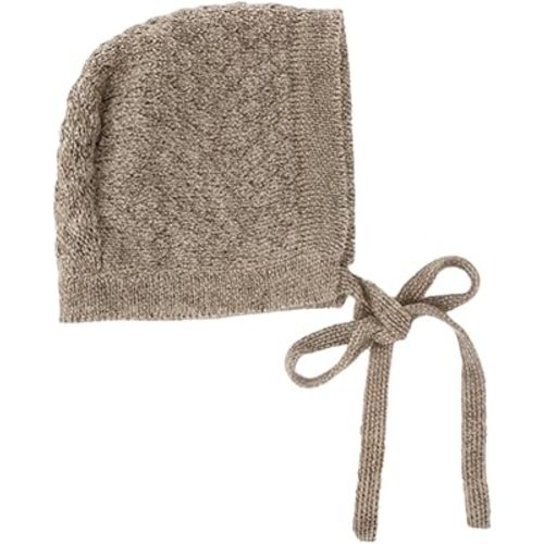 Inca Fashions Textured Knit Alpaca Unisex Baby Bonnet – Soft, Warm & Hypoallergenic