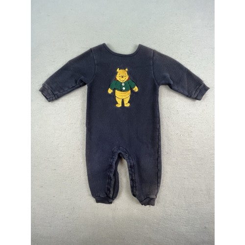 Rare Vintage Disney Store Winnie the Pooh Jumpsuit - Size 12 months Blue