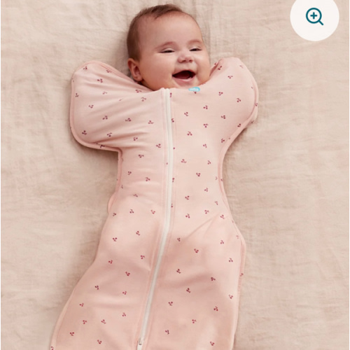 Swaddle Up™ 1.0 TOG Viscose from Bamboo Blush Cherries