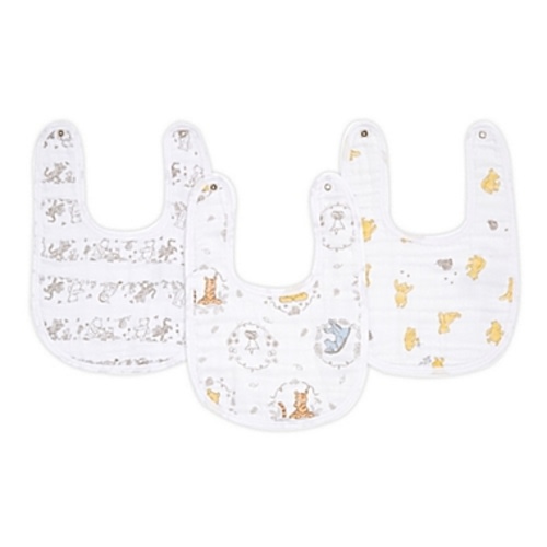 aden + adais® Disney® 3-Pack Winnie the Pooh Snap Bibs