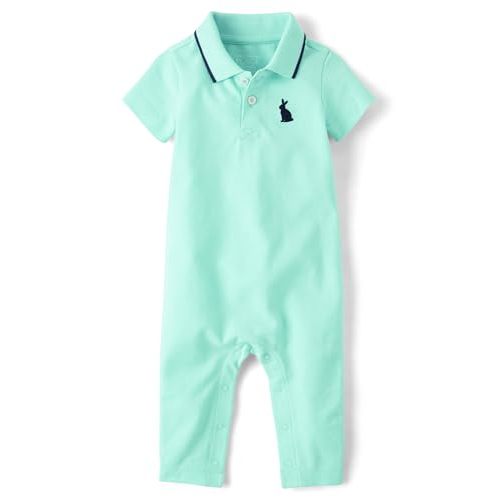 The Children's Place baby-boys And Newborn Short Sleeve Romper