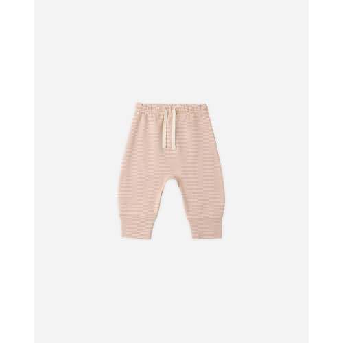 Drawstring Pant Melon Micro Stripe