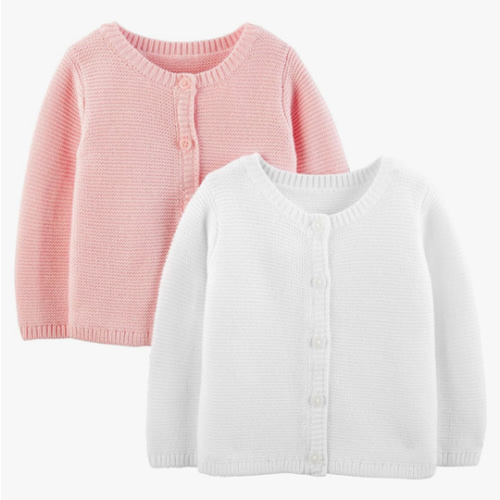 Simple Joys by Carter's Unisex-Baby 2-Pack Knit Cardigan Sweaters