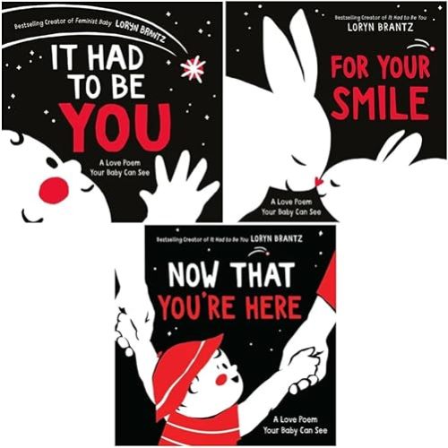 A Love Poem Your Baby Can See Series 3 Books Set - It Had to Be You, For Your Smile, Now That You're Here Board book – November 12, 2024