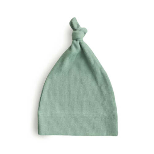 Mushie Organic Cotton Ribbed Baby Beanie