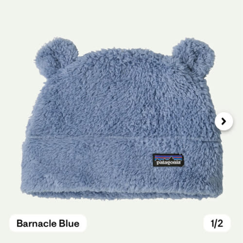 Patagonia Baby Furry Friends Fleece Hat