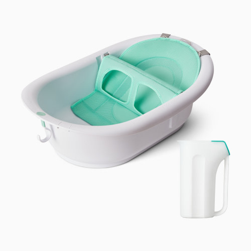Frida Baby 4-in-1 Grow With Me Bath Tub & Rinse Cup Bundle