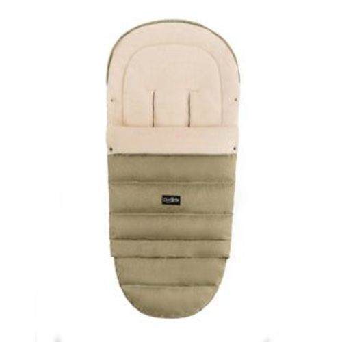 Olive Arctic Organic Wool Adjustable Footmuff