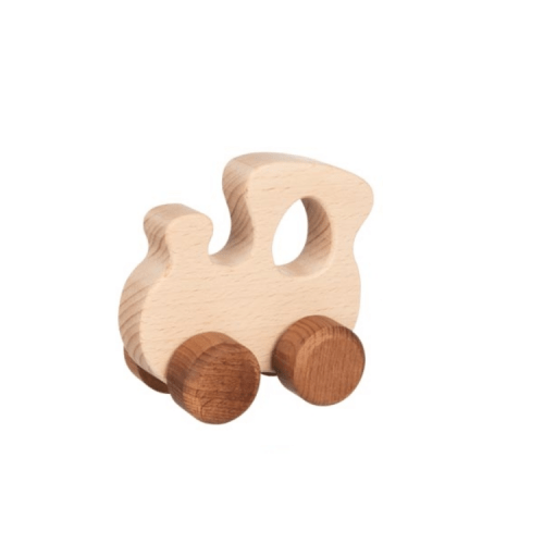 Goki Nature Wooden Push-Along Vehicle (Train / Light)