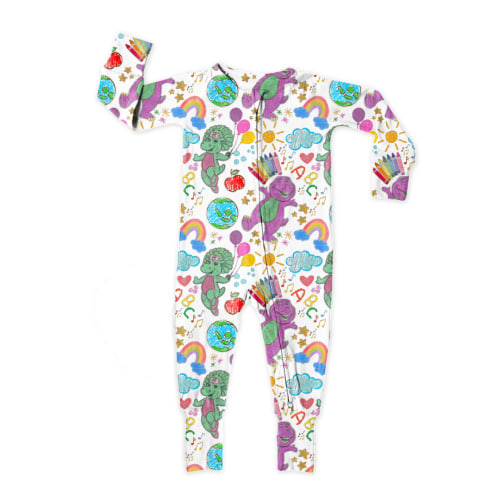 Learning is Magic Dreamland Long Sleeve Sleeper Bamboo - PRE ORDER – Made of Dreams