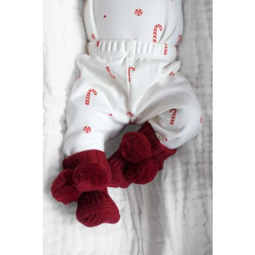 Pom Booties - Holly