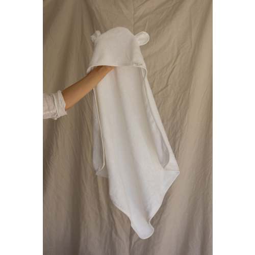 The White Bear Hooded Towel