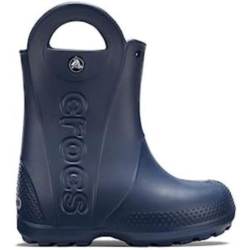 Crocs Kids' Handle It Rain Boots | Waterproof Slip On Shoes | Kids' Rain Boots