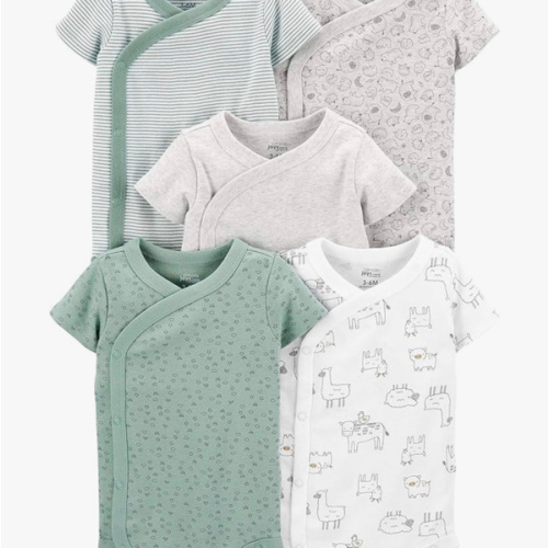 Simple Joys by Carter's unisex-baby 5-pack Side Snap Short-sleeve Bodysuit